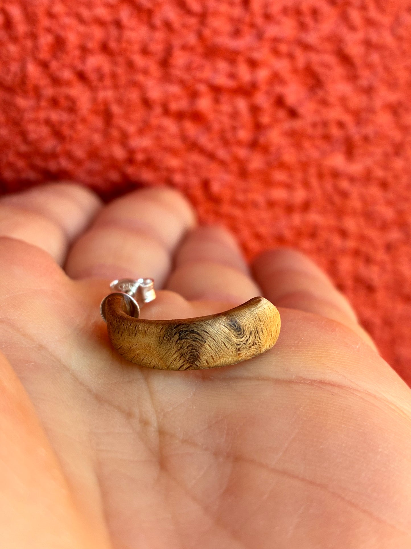 Set Silbercreolen mit Kettenanhänger und Ring