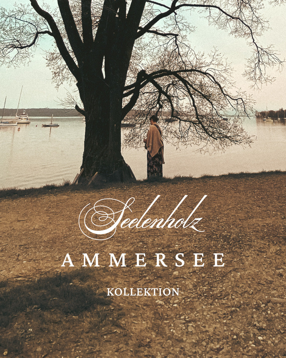 Ammersee Baumperlen-Halskette (14x17x2mm)